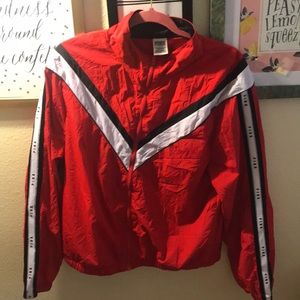Red anorak